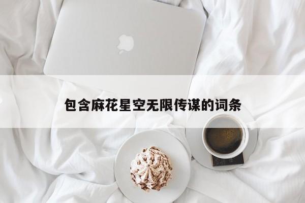 包含麻花星空无限传谋的词条